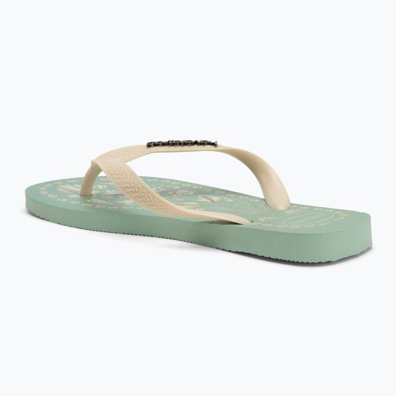 Dámské žabky Havaianas Top Tropicalia Vibes coast green 3