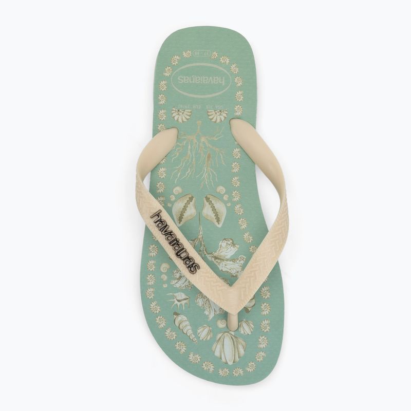 Dámské žabky Havaianas Top Tropicalia Vibes coast green 5