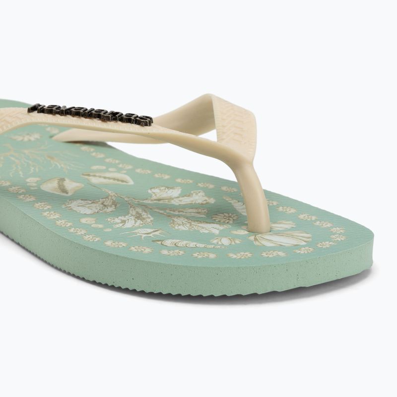 Dámské žabky Havaianas Top Tropicalia Vibes coast green 7