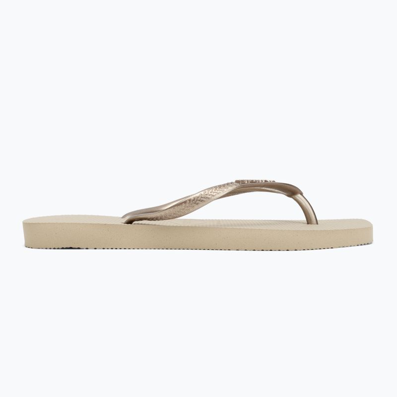 Dámské žabky Havaianas Slim Square sand grey 2