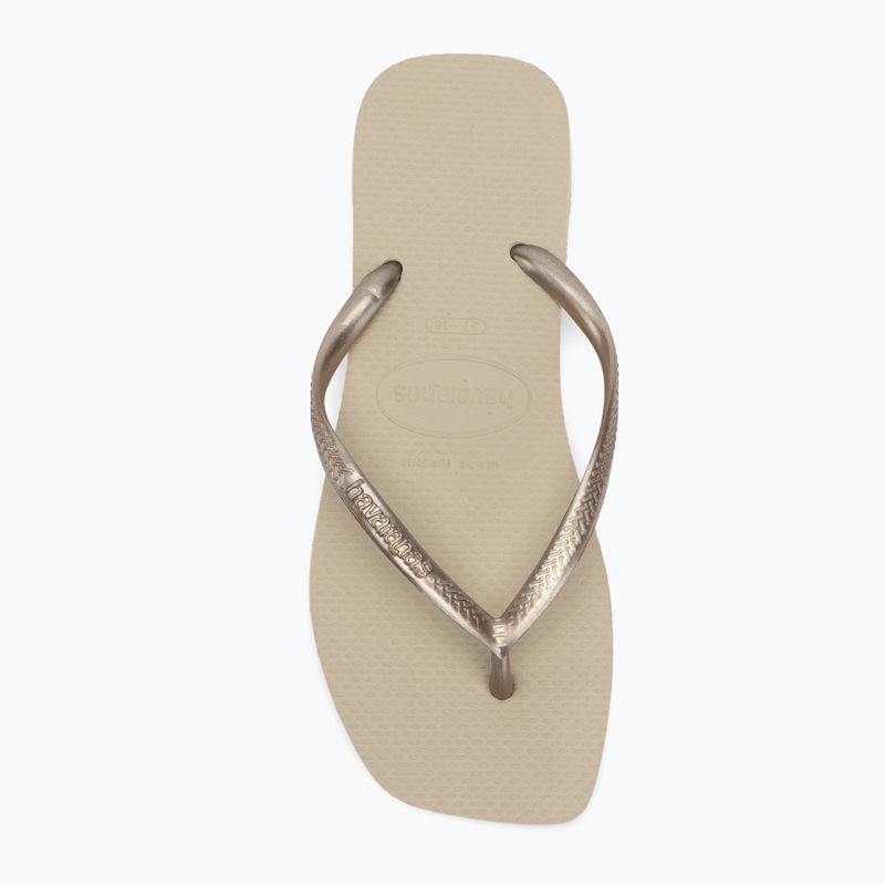 Dámské žabky Havaianas Slim Square sand grey 5