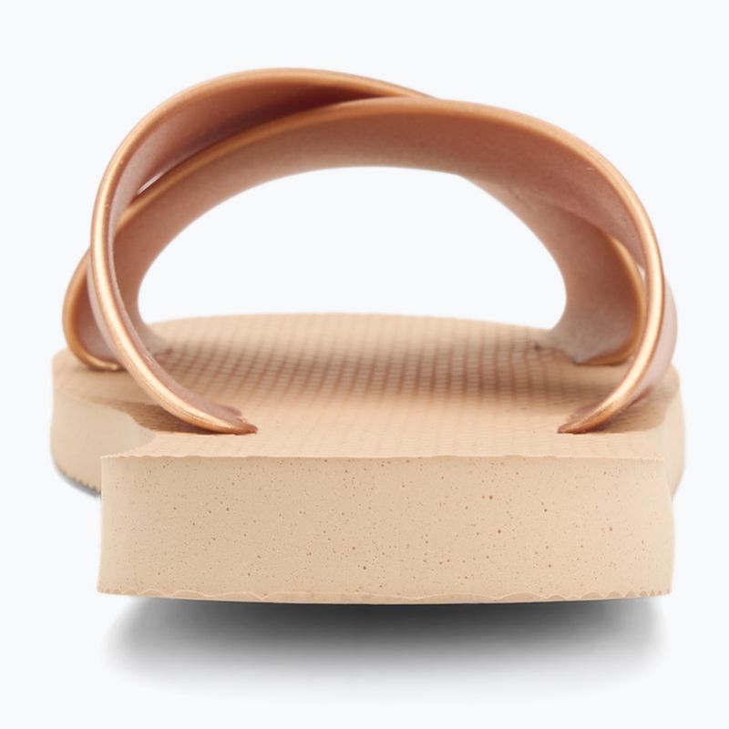 Dámské nazouváky Havaianas Aqua Metallic golden 6