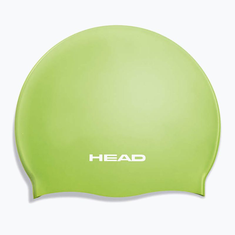 Dětská plavecká čepice HEAD Silicone Flat LM zelená 455006 3