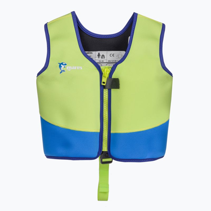 Dětská plovací vesta Mares zelená 412589