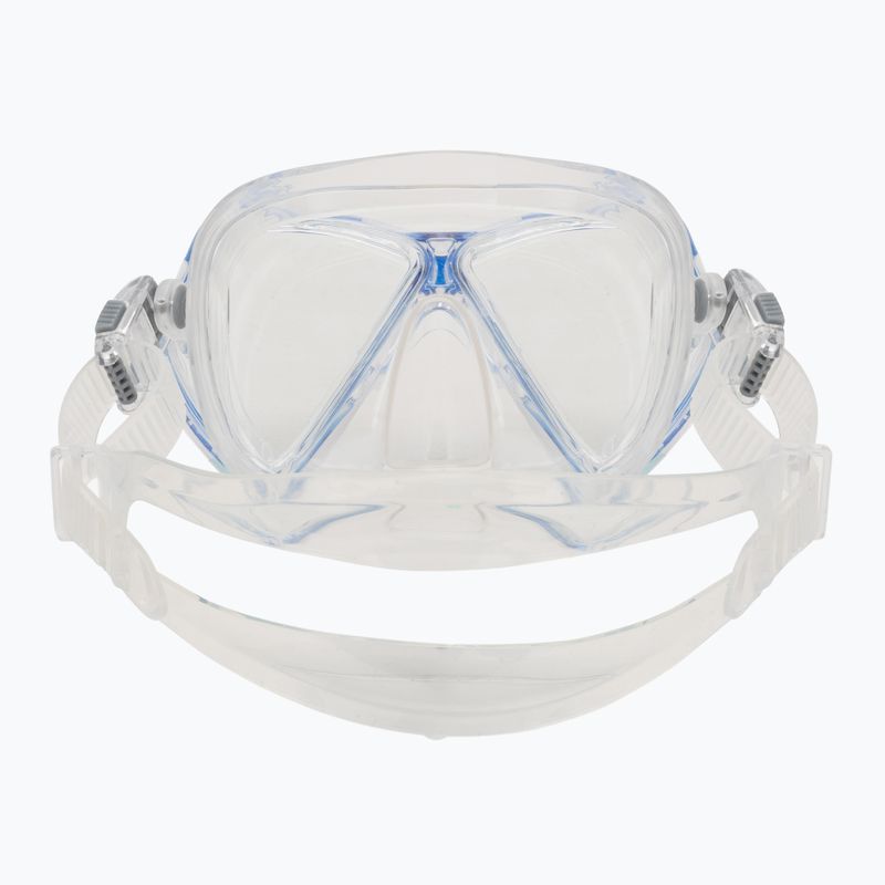 Dětská šnorchlovací maska  Mares Zephir JR blue/clear 4