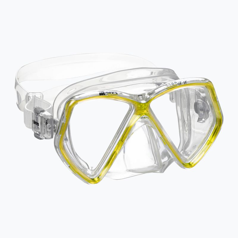 Dětská šnorchlovací maska  Mares Zephir JR yellow/clear