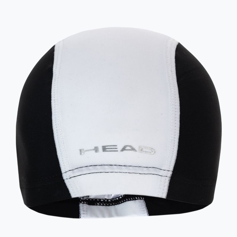Dětská plavecká čepice HEAD černobílá 3