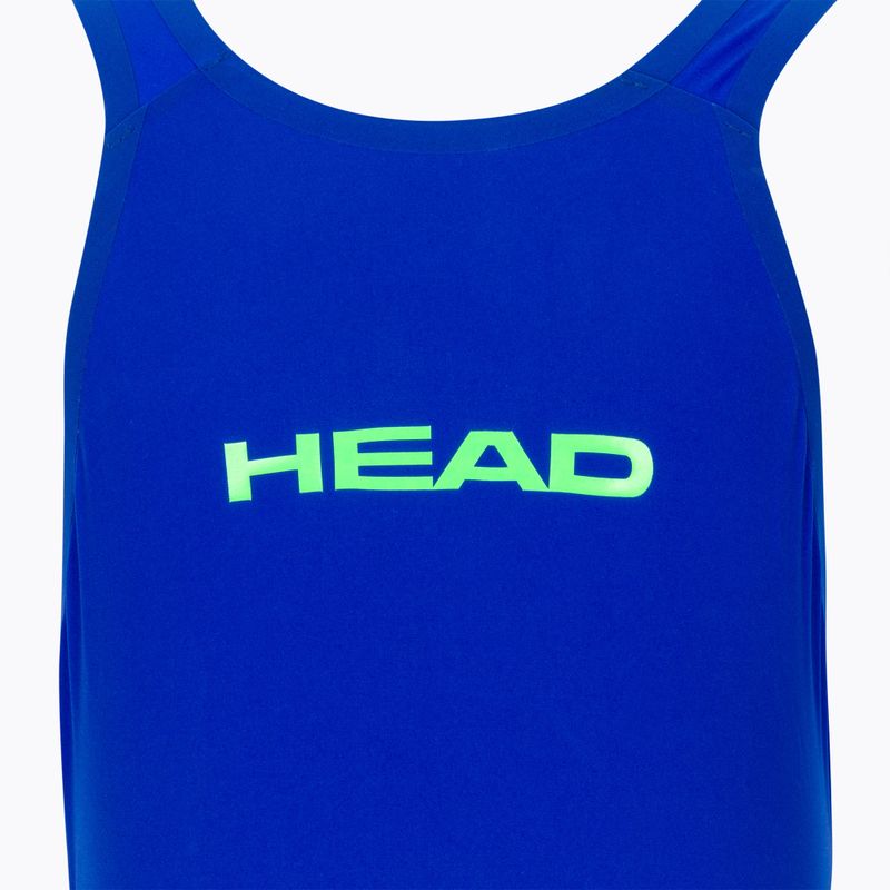 Jednodílné plavky HEAD Liquidfire Knee Vx Close Back RY červené 452483 5