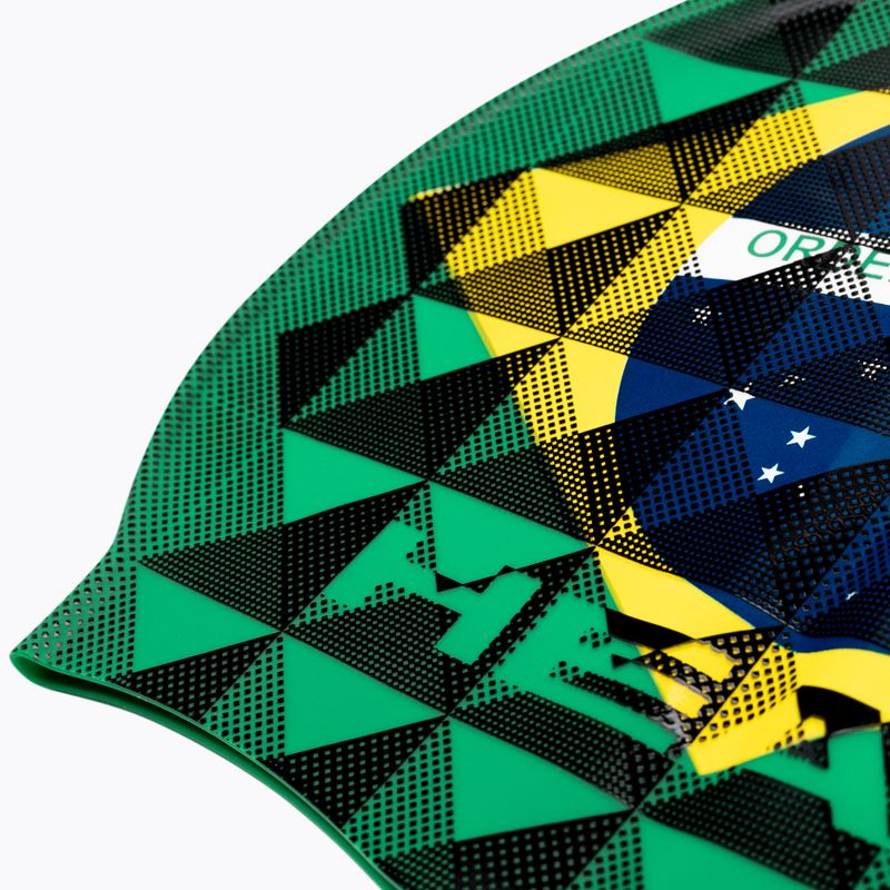 HEAD Flag Suede Rhoumb Green Plavecká čepice 455288 2