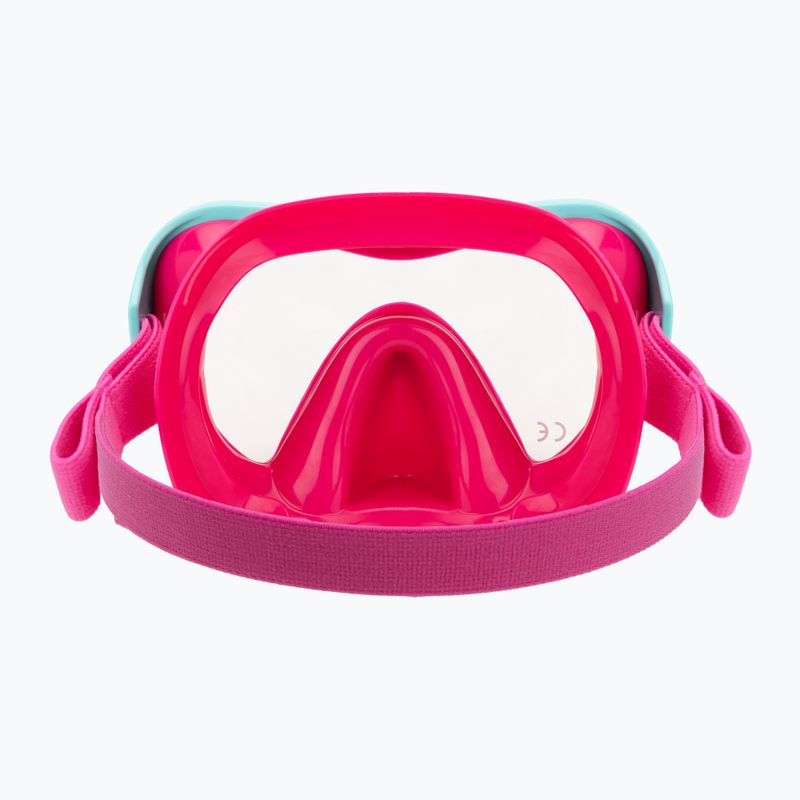 Dětská šnorchlovací maska  Mares Turtle aqua/pink 4