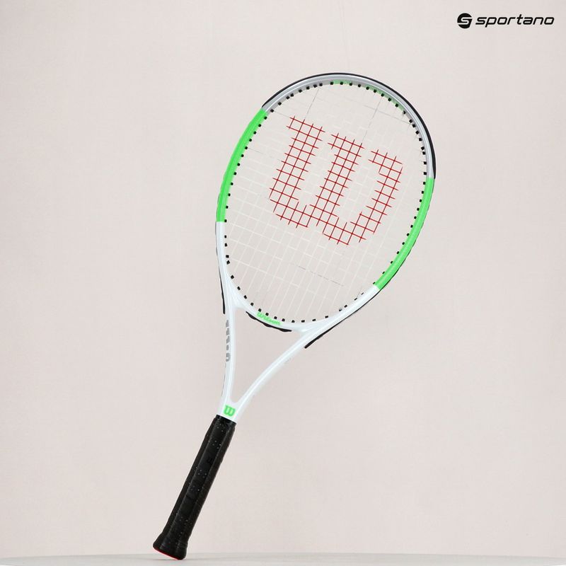 Tenisová raketa Wilson Blade Feel Team 103 bílá WR054810U 15