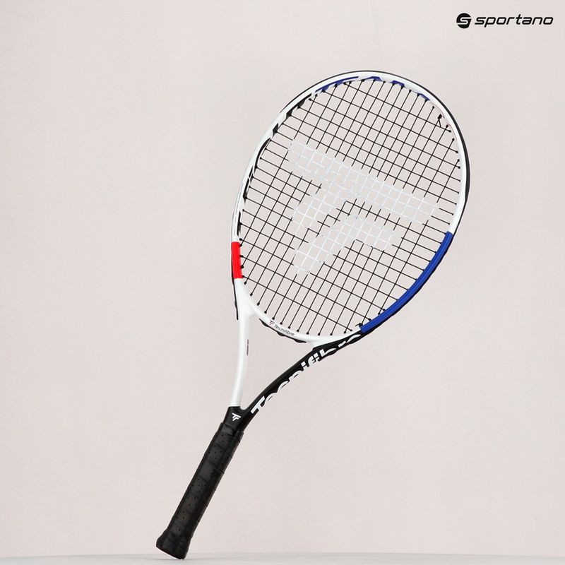 Dětská tenisová raketa Tecnifibre T-Fight Team JR 25 bílo-černá 14FIGHT025 8