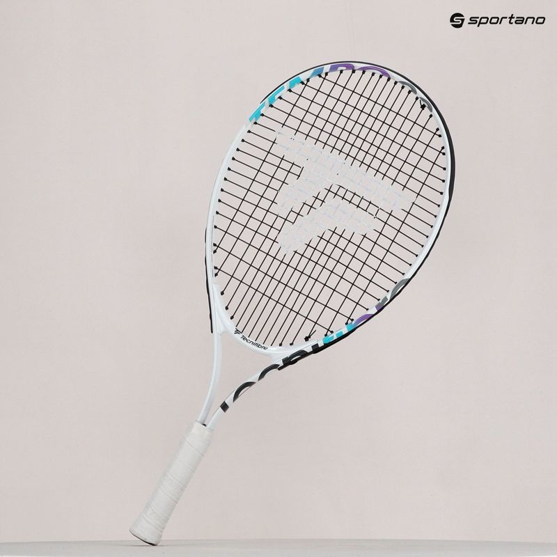 Dětská tenisová raketa Tecnifibre Tempo 23 bílá 14TEMP232E 12