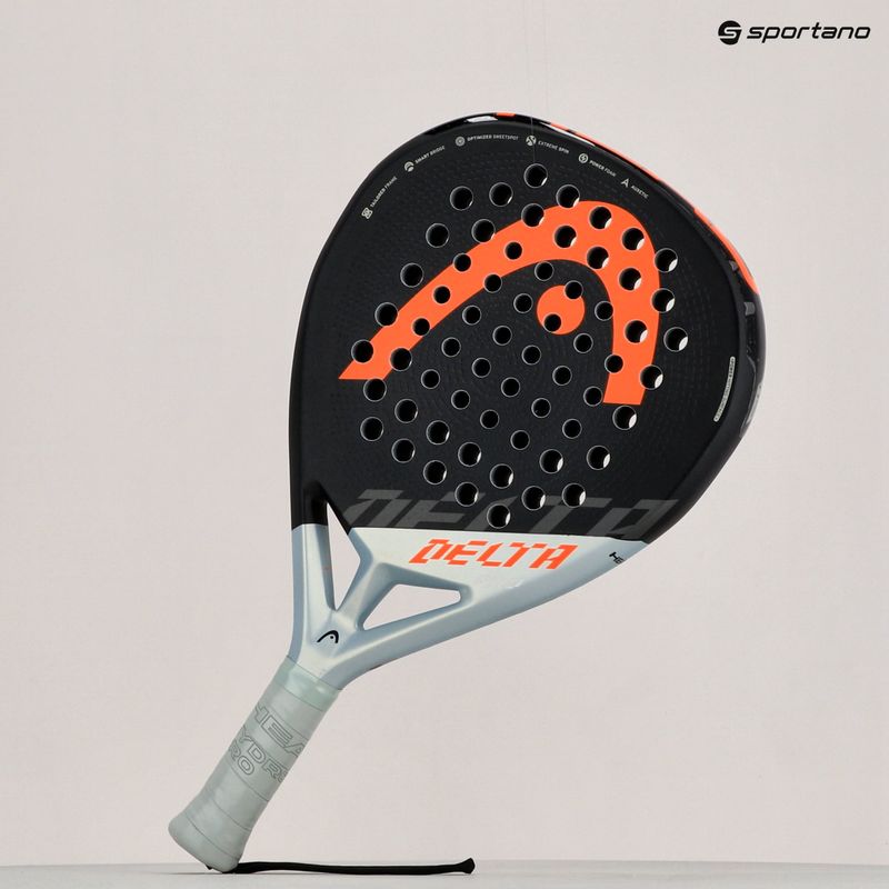 Pádlová raketa HEAD Delta Pro černobílá 228102 13