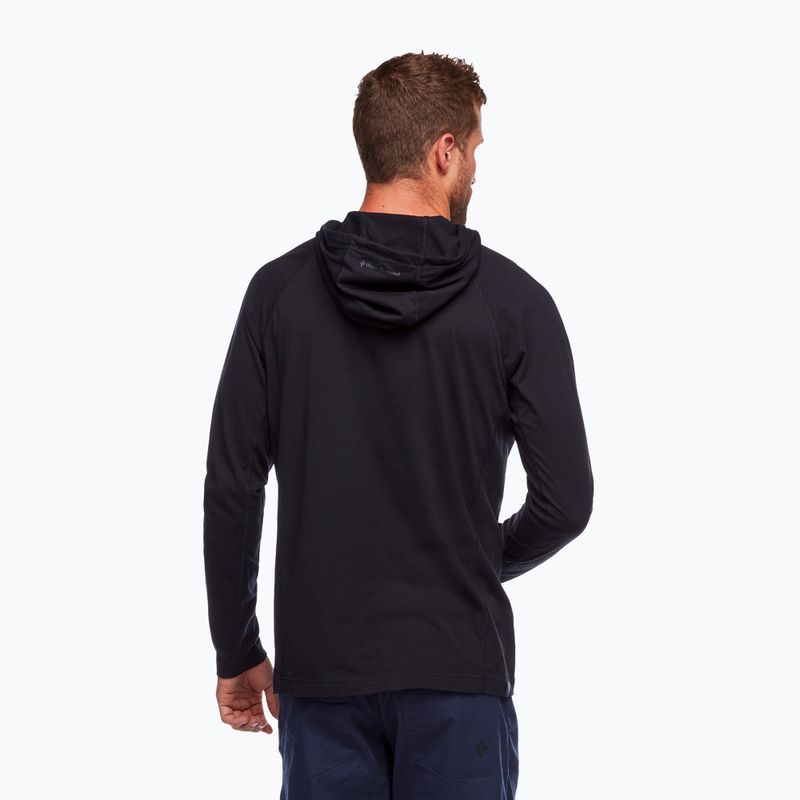 Pánská trekingová mikina Black Diamond Crag Hoody černá AP7520000002 2