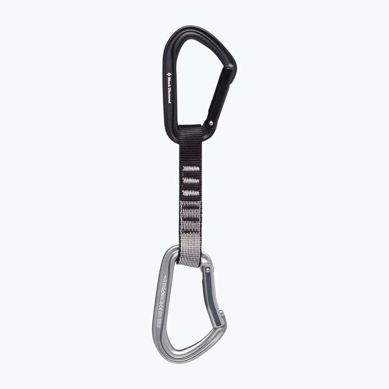 Black Diamond Hotforge Quickdraw lezecký expres 12cm světle šedý