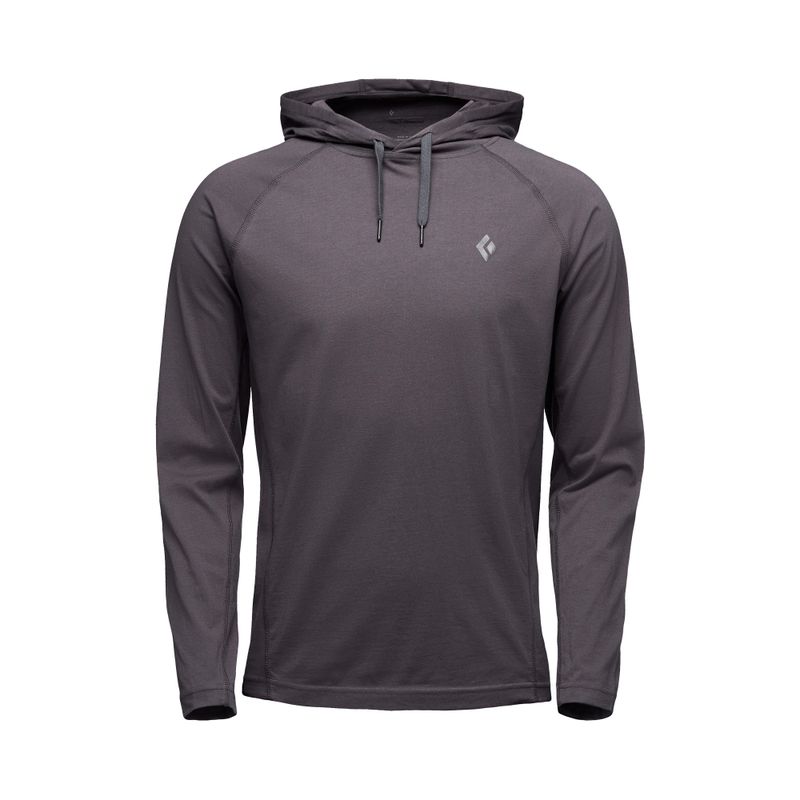 Pánská treková mikina Black Diamond Crag Hoody šedá AP7520000003LRG1 4