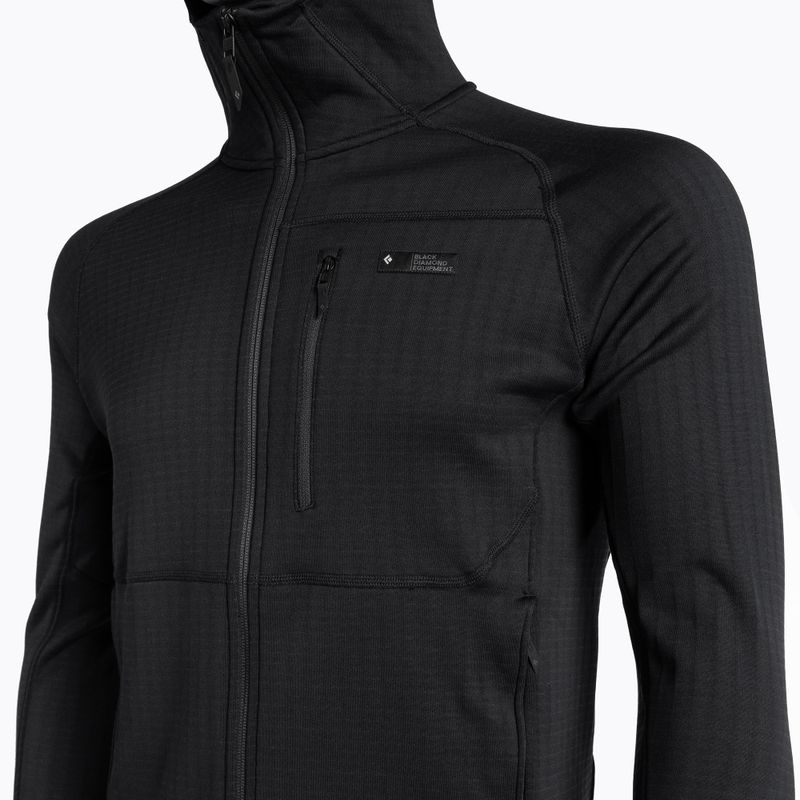 Pánská trekingová mikina Black Diamond Factor Hoody černá AP7440400002 5