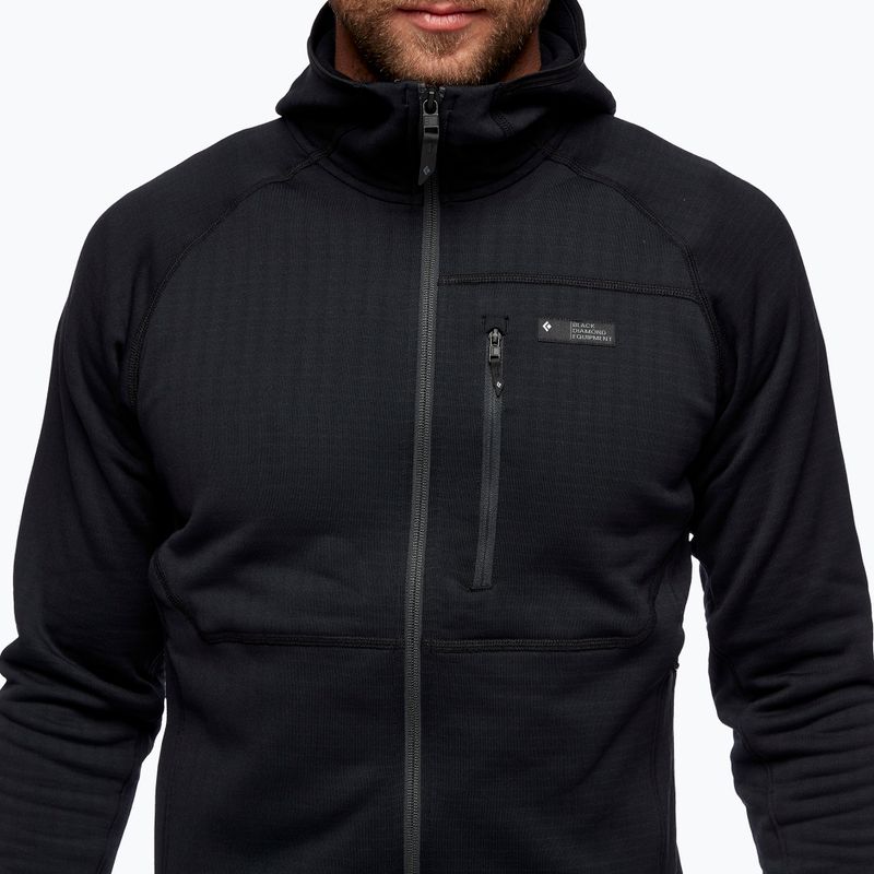 Pánská trekingová mikina Black Diamond Factor Hoody černá AP7440400002 3