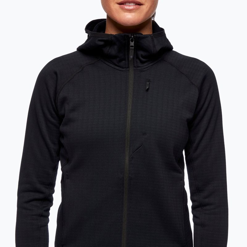 Dámská trekingová mikina Black Diamond Factor Hoody černá AP7440800002 5