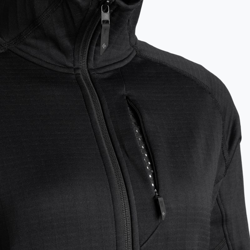 Dámská trekingová mikina Black Diamond Factor Hoody černá AP7440800002 6