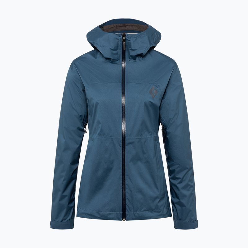 Dámská nepromokavá bunda s membránou Black Diamond Stormline Stretch tmavě modrá APM6974014XSM1 6