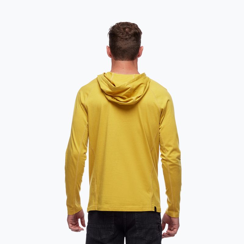 Pánská trekingová mikina Black Diamond Crag Hoody žlutá AP7520007006 3