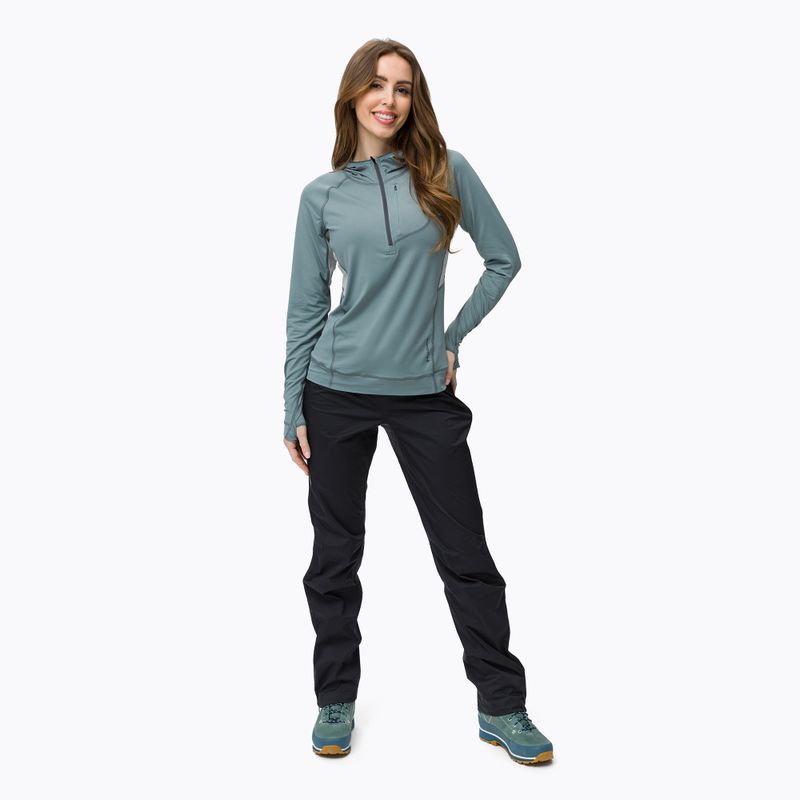 Dámská treková mikina Black Diamond Alpenglow Pro Hoody modrá AP7520854030XSM1 2