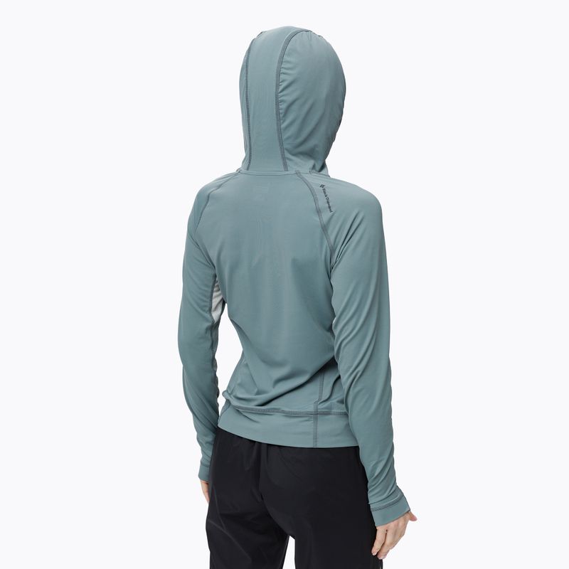 Dámská treková mikina Black Diamond Alpenglow Pro Hoody modrá AP7520854030XSM1 4