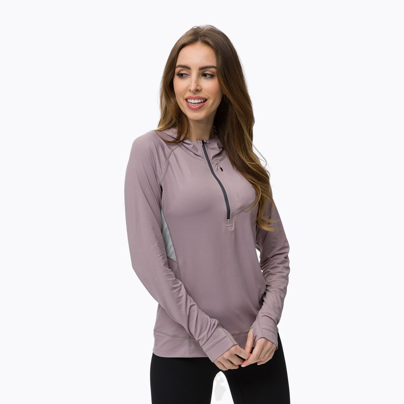 Dámská treková mikina Black Diamond Alpenglow Pro Hoody fialová AP7520855010XSM1