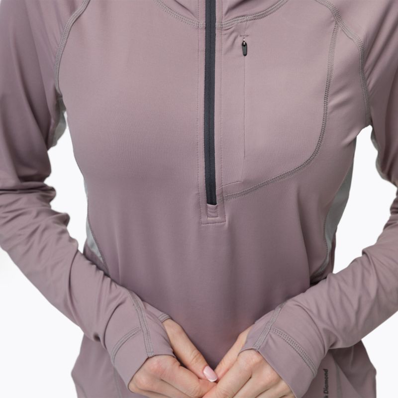 Dámská treková mikina Black Diamond Alpenglow Pro Hoody fialová AP7520855010XSM1 6