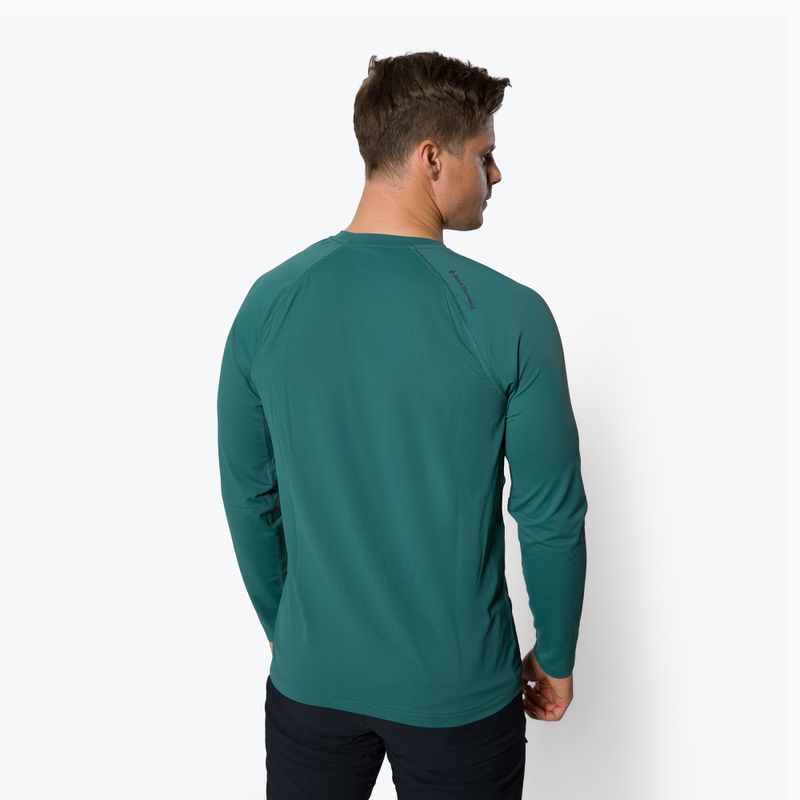 Pánské trekingové tričko Black Diamond Alpenglow Crew zelené AP7520923028SML1 3