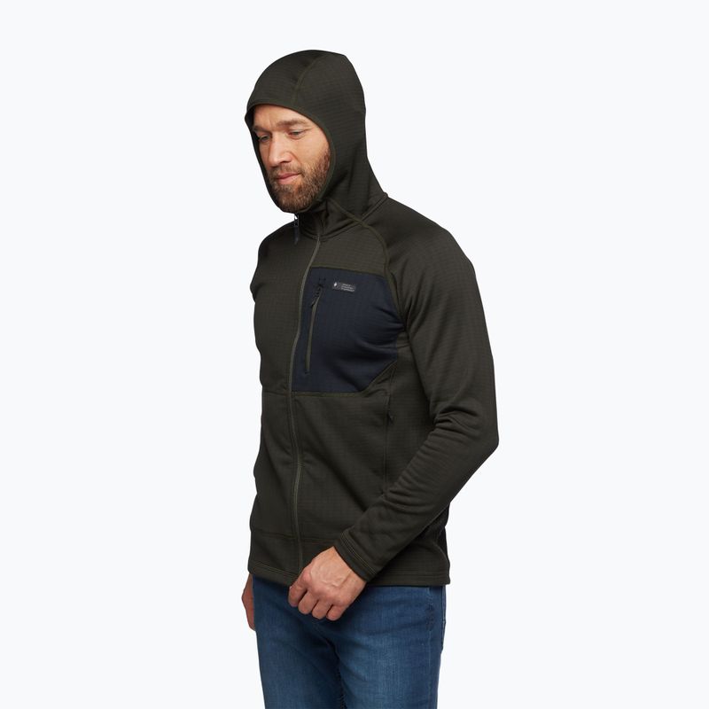 Pánská treková mikina Black Diamond Factor Hoody cypress 2