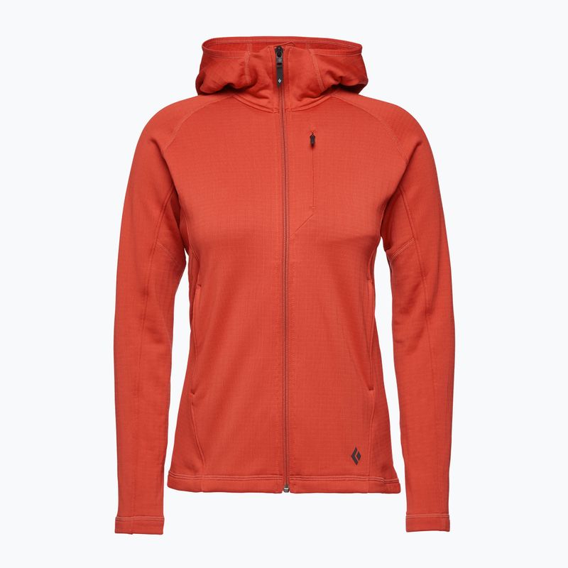 Dámská trekingová mikina Black Diamond Factor Hoody červená AP7440806039 3