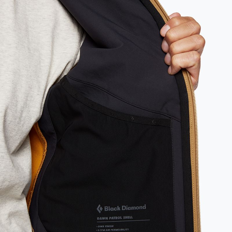 Pánská softshellová bunda Black Diamond Dawn Patrol žlutá APP1SD2007LRG1 8