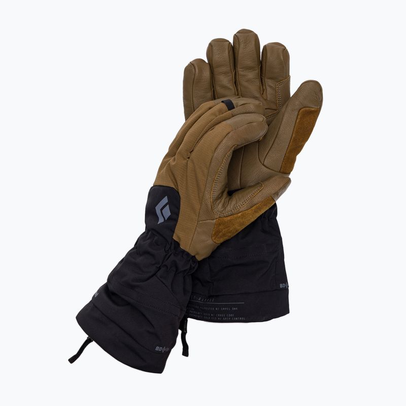 Skialpové rukavice Black Diamond Soloist černo-hnědé BD8018877001LG_1