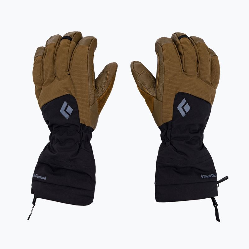 Skialpové rukavice Black Diamond Soloist černo-hnědé BD8018877001LG_1 3