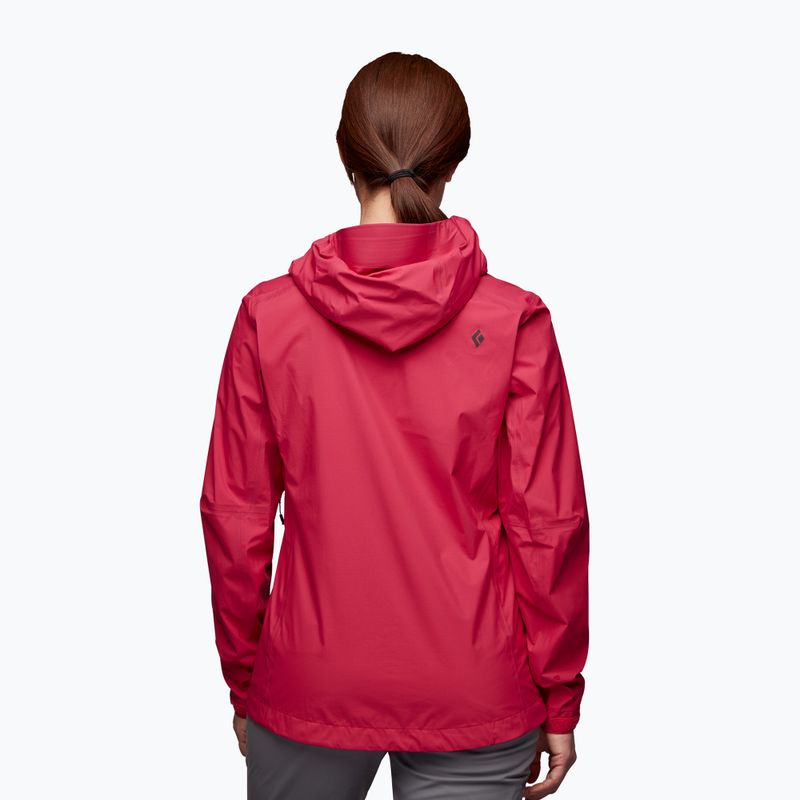 Dámská bunda do deště Black Diamond Highline Stretch červená AP7450016034MED1 2