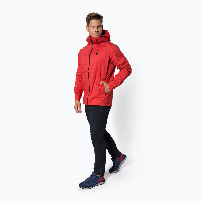 Pánská nepromokavá bunda Black Diamond Stormline Stretch červená APCDT06040SML1 2
