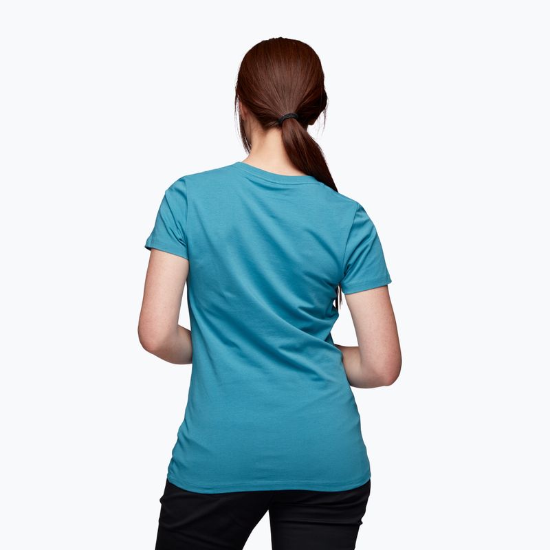 Dámské lezecké tričko Black Diamond Chalked Up modré AP7300524055LRG1 2