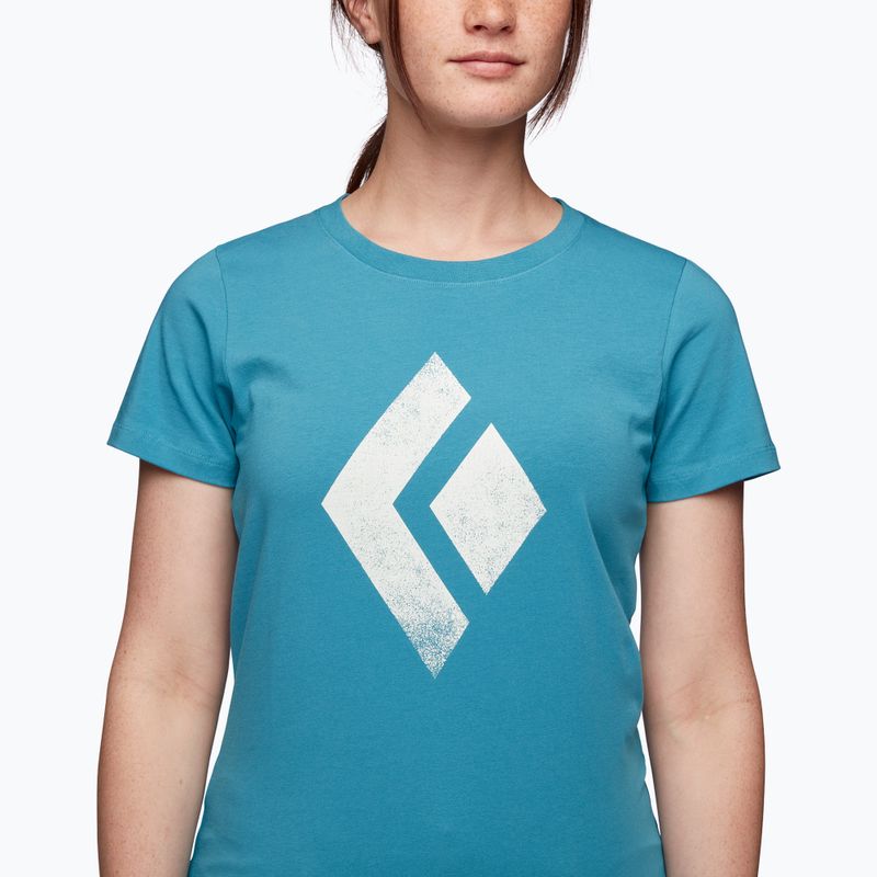 Dámské lezecké tričko Black Diamond Chalked Up modré AP7300524055LRG1 3