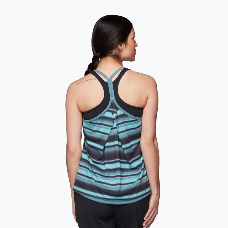 Dámské trekingové tričko Black Diamond Integrale Tank modré AP7524294056XSM1 2