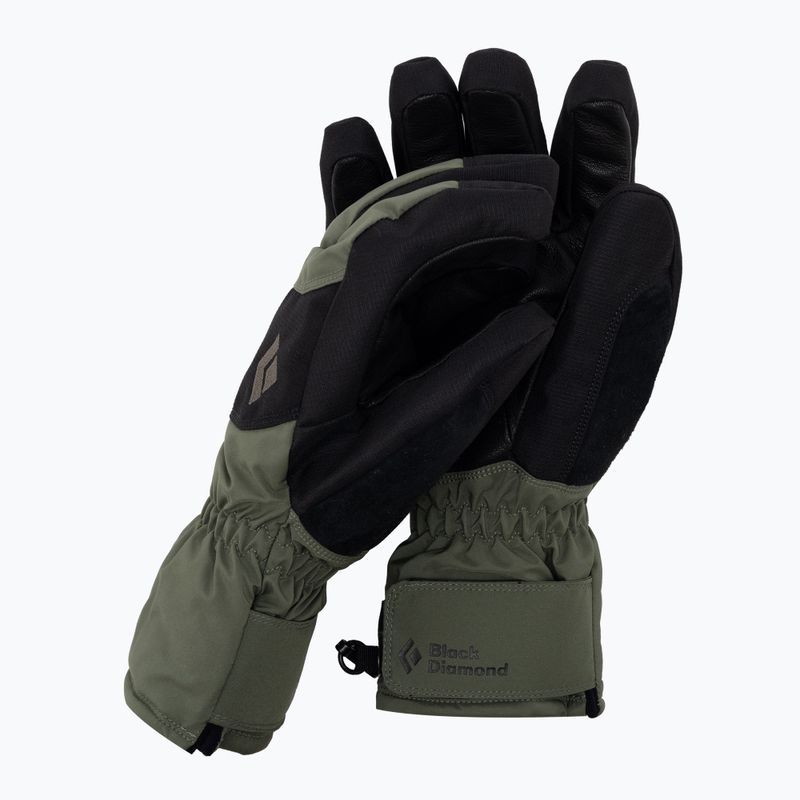 Lyžařské rukavice Black Diamond Mission Lt zelené BD8019189116LRG1