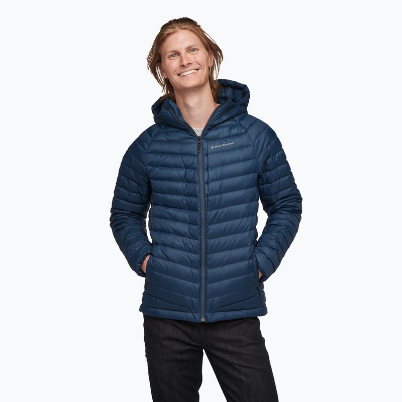 Pánská péřová bunda Black Diamond Access Down Hoody tmavě modrá AP7460804013LRG1
