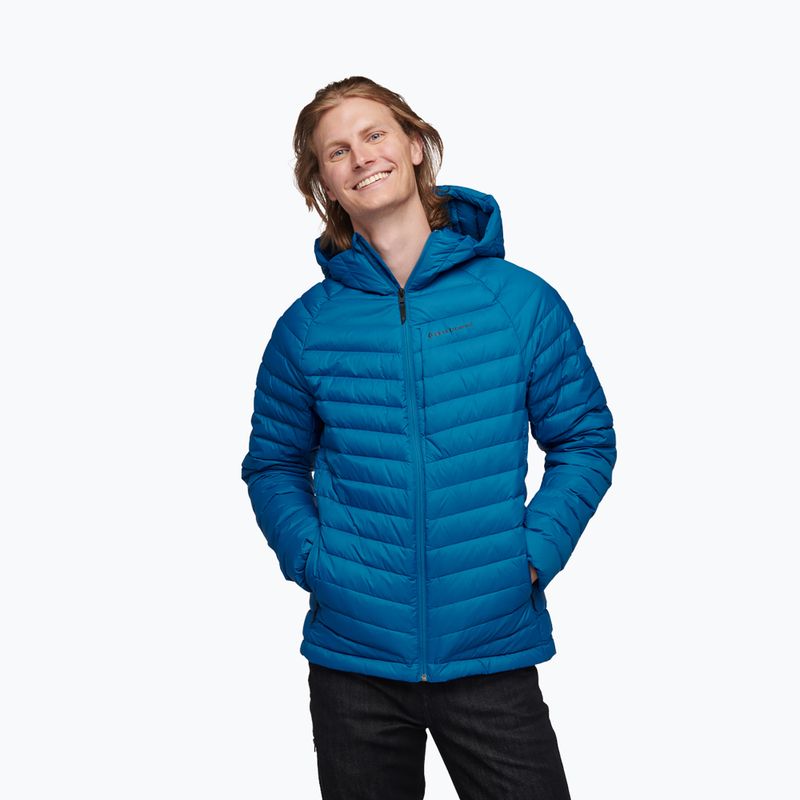Pánská bunda Black Diamond Access Down Hoody kingfisher