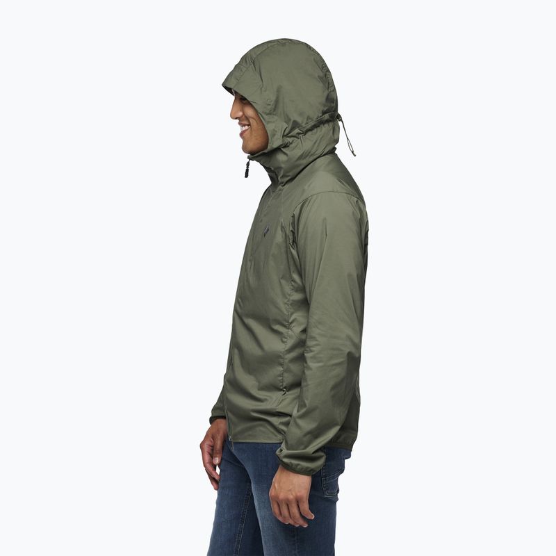 Pánská softshell bunda Black Diamond Alpine Start Hoody zelená AP7450233010 3