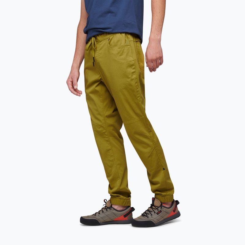 Pánské lezecké kalhoty Black Diamond Notion light green AP7500603039SML1 3