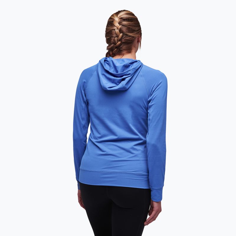 Dámská trekingová mikina Black Diamond Alpenglow Hoody modrá AP7520804063 2