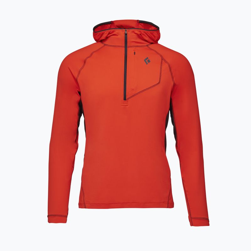 Pánská trekingová mikina Black Diamond Alpenglow Pro Hoody červená AP7520828001 7