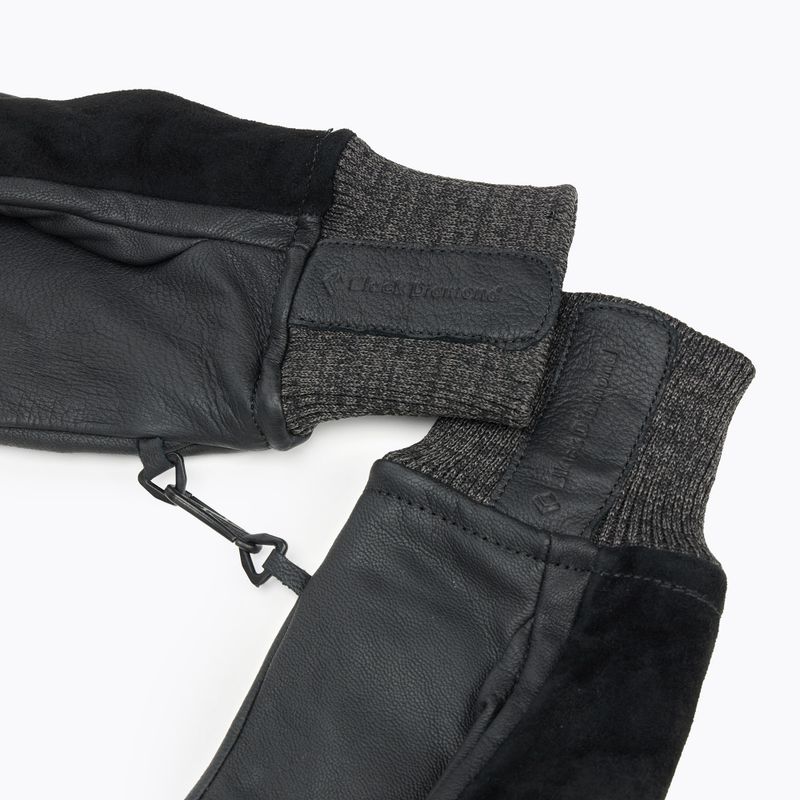 Skialpové rukavice Black Diamond Dirt Bag black/black 5